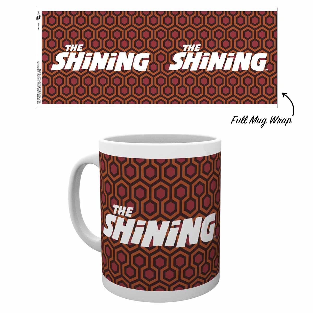 The Shining - Hotel Carpet Design Coffee Tea Mug - Licensed