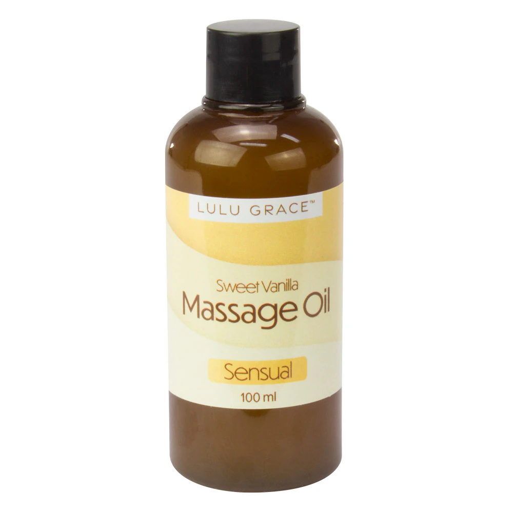 Lulu Grace Massage Oil 100ml Sensual Sweet Vanilla