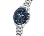 Maserati Traguardo 45mm Stainless Steel Chronograph Watch