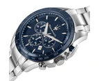 Maserati Traguardo 45mm Stainless Steel Chronograph Watch