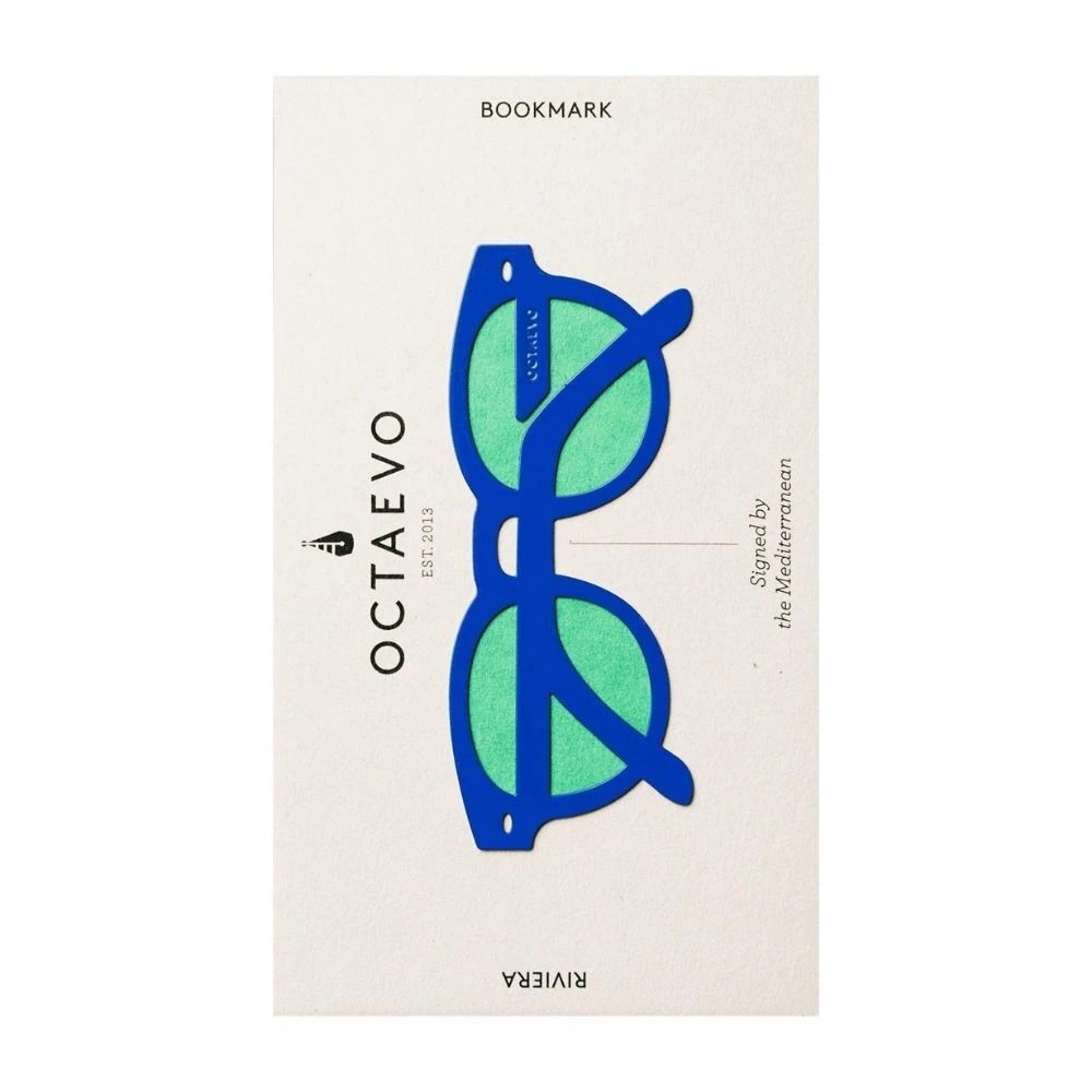 Octaevo Metal Bookmark Riviera Blue