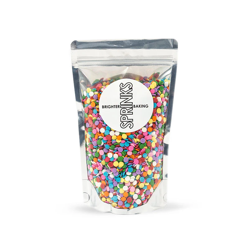 Sprinks Big Bright Confetti Edible Sprinkles Cake Cupcake Cookie Decoration 500g