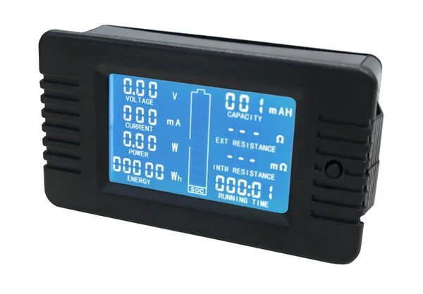 200A 6.5-200V DC Power Battery Meter with External Shunt