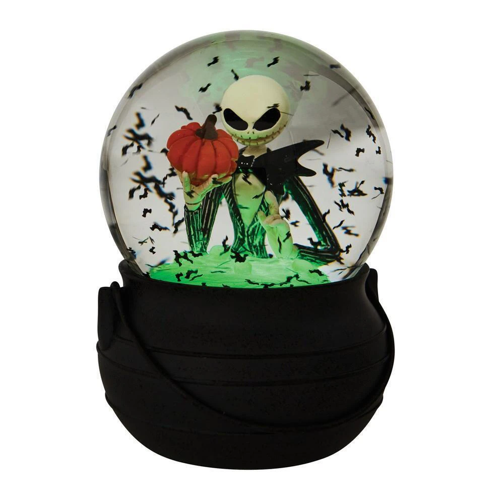 Disney Department 56 Water Globe - Nightmare Before Christmas Pumpkin King