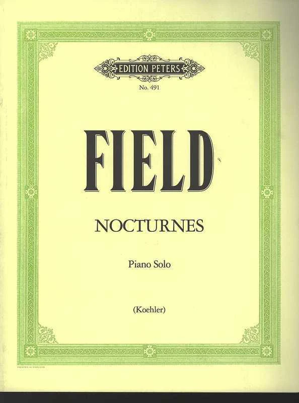 Field - Nocturnes Complete For Piano (Softcover Book)