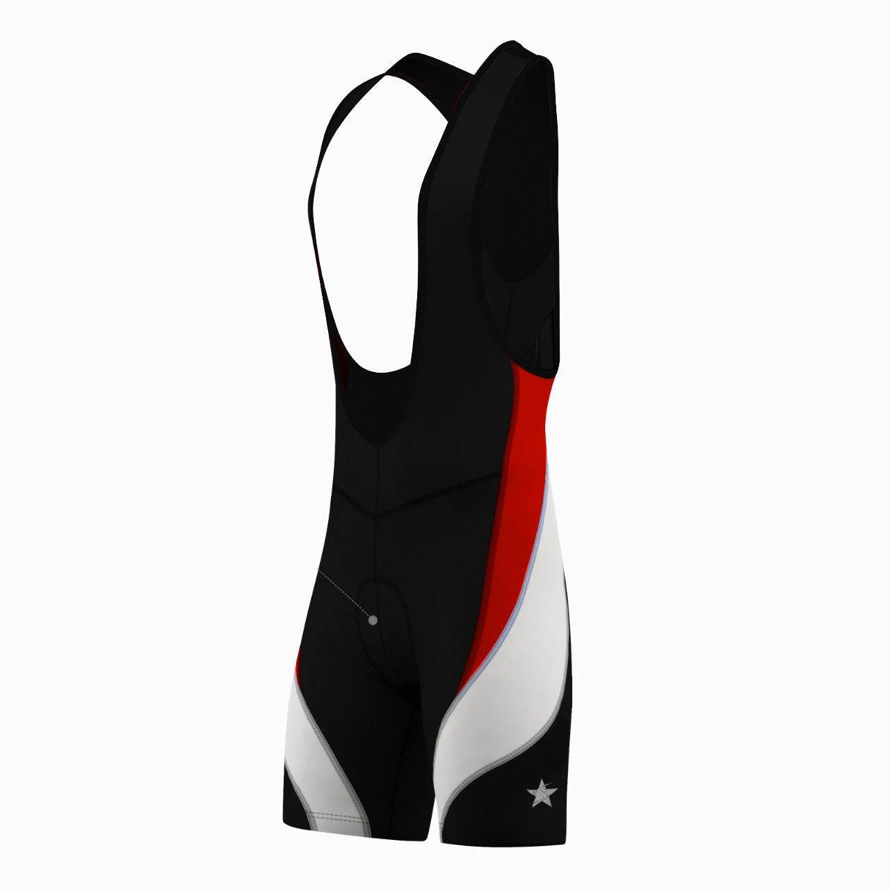 Spruce Men's Cycling Bib Shorts - Red