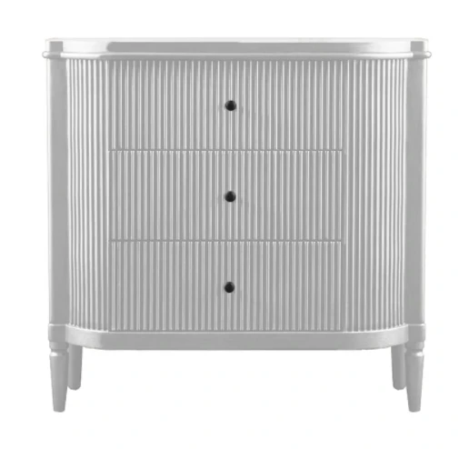 Luxe Living Arielle Small Chest in White