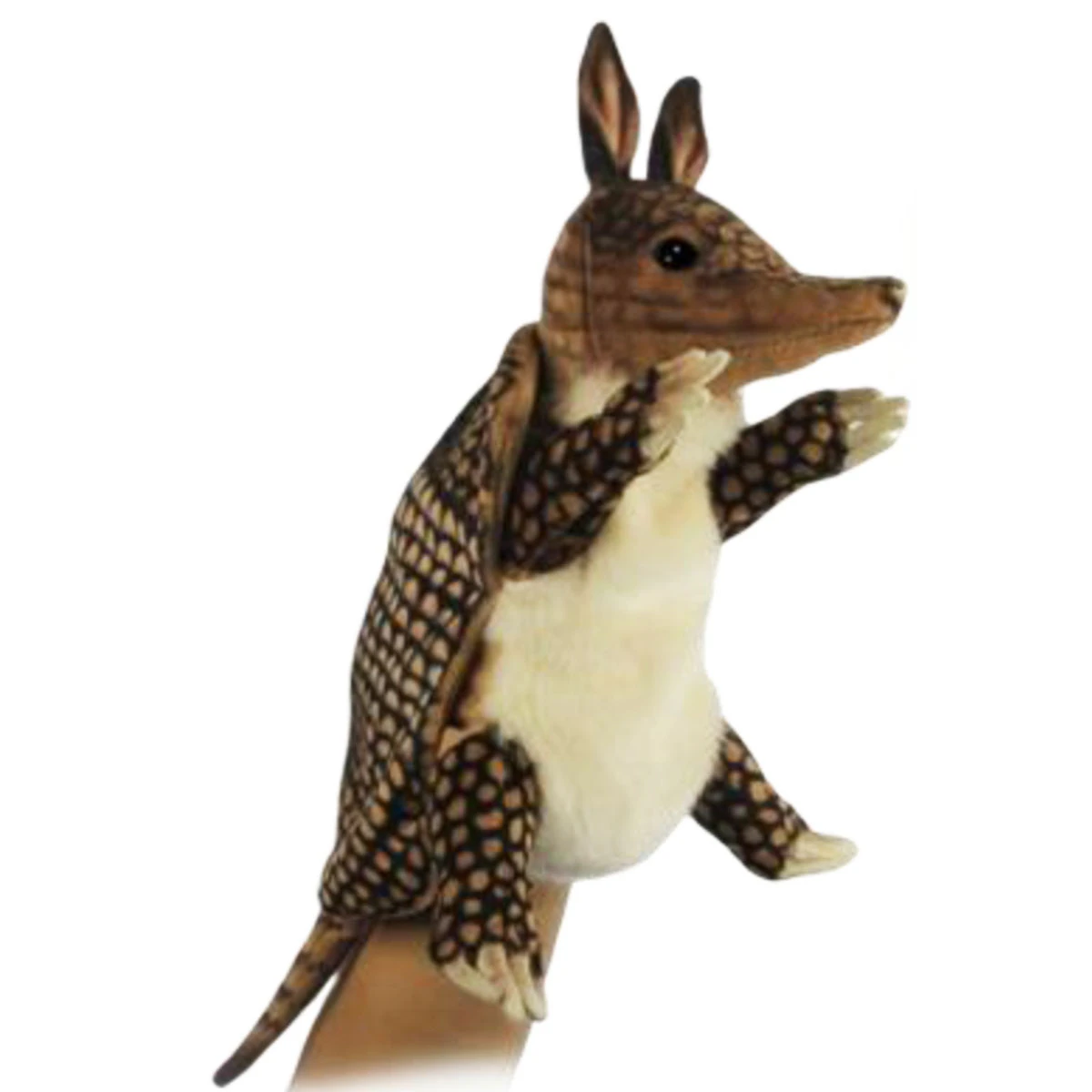 Armadillo Puppet Hansa Realistic Animal Soft Plush Toy 46cm H