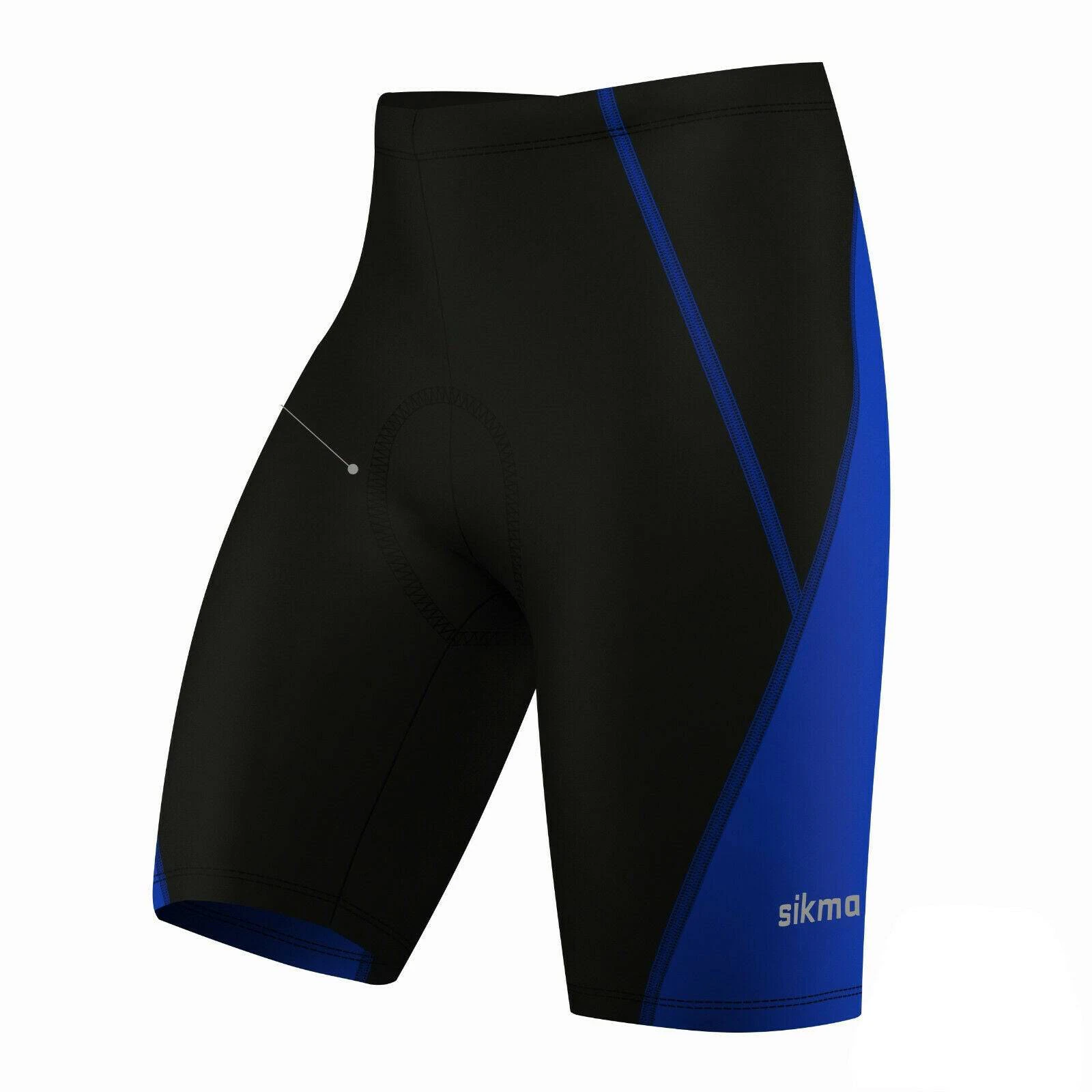 Sikma Cycling 3D Anti-Bac Padding Shorts - Blue