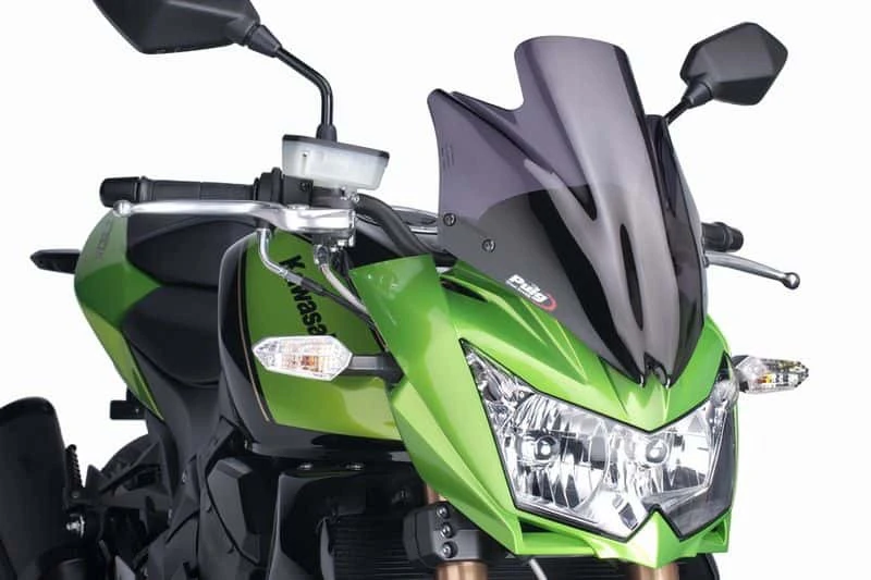 Puig New Generation Sport Screen To Suit Kawasaki Z750/R (Dark Smoke)