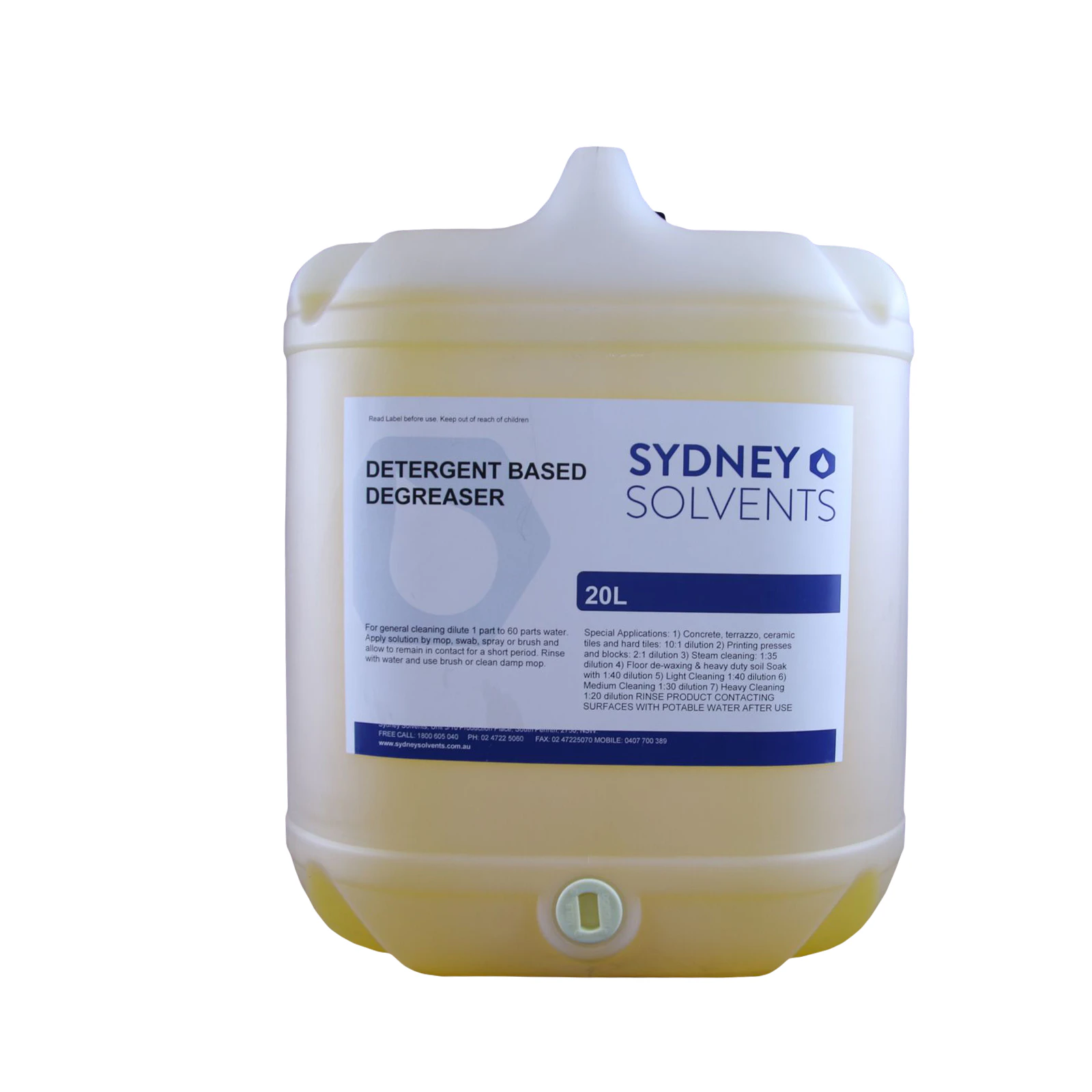 Detergent Degreaser 20 Litre