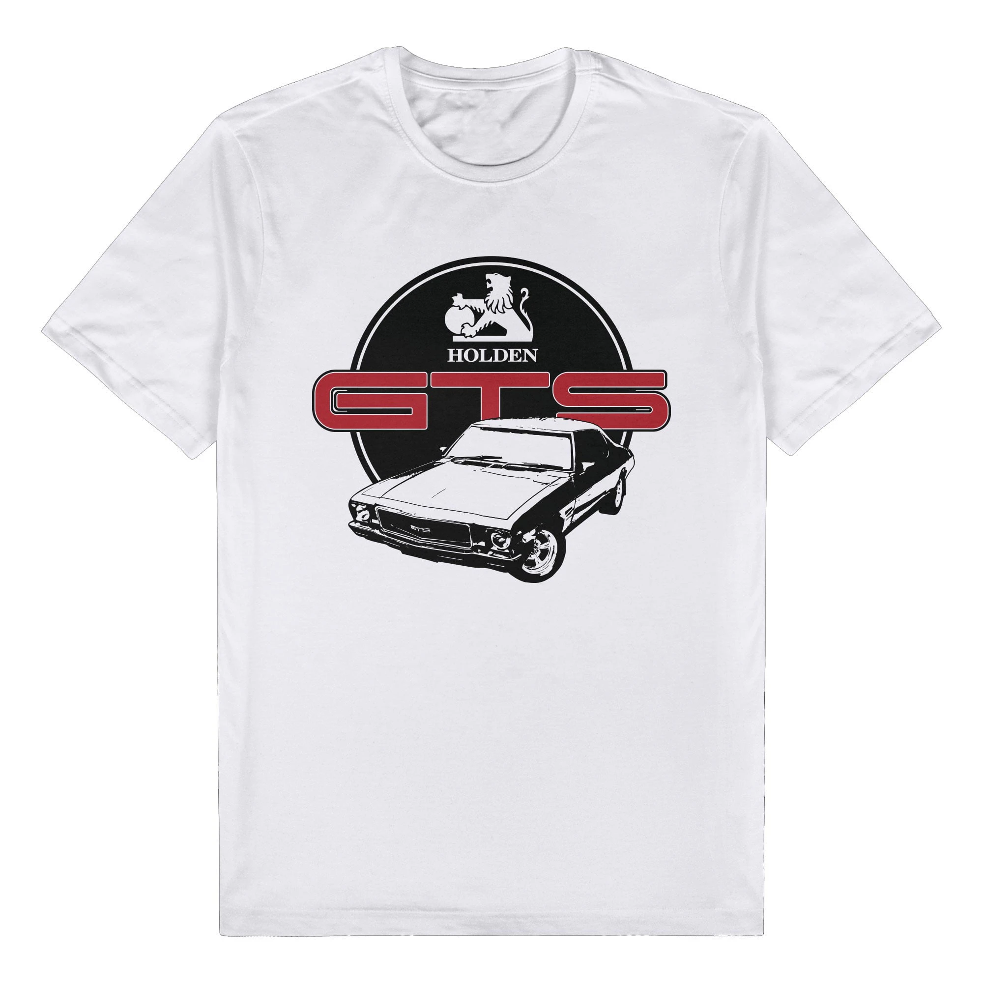 Holden GTS Logo White Tee T-Shirt