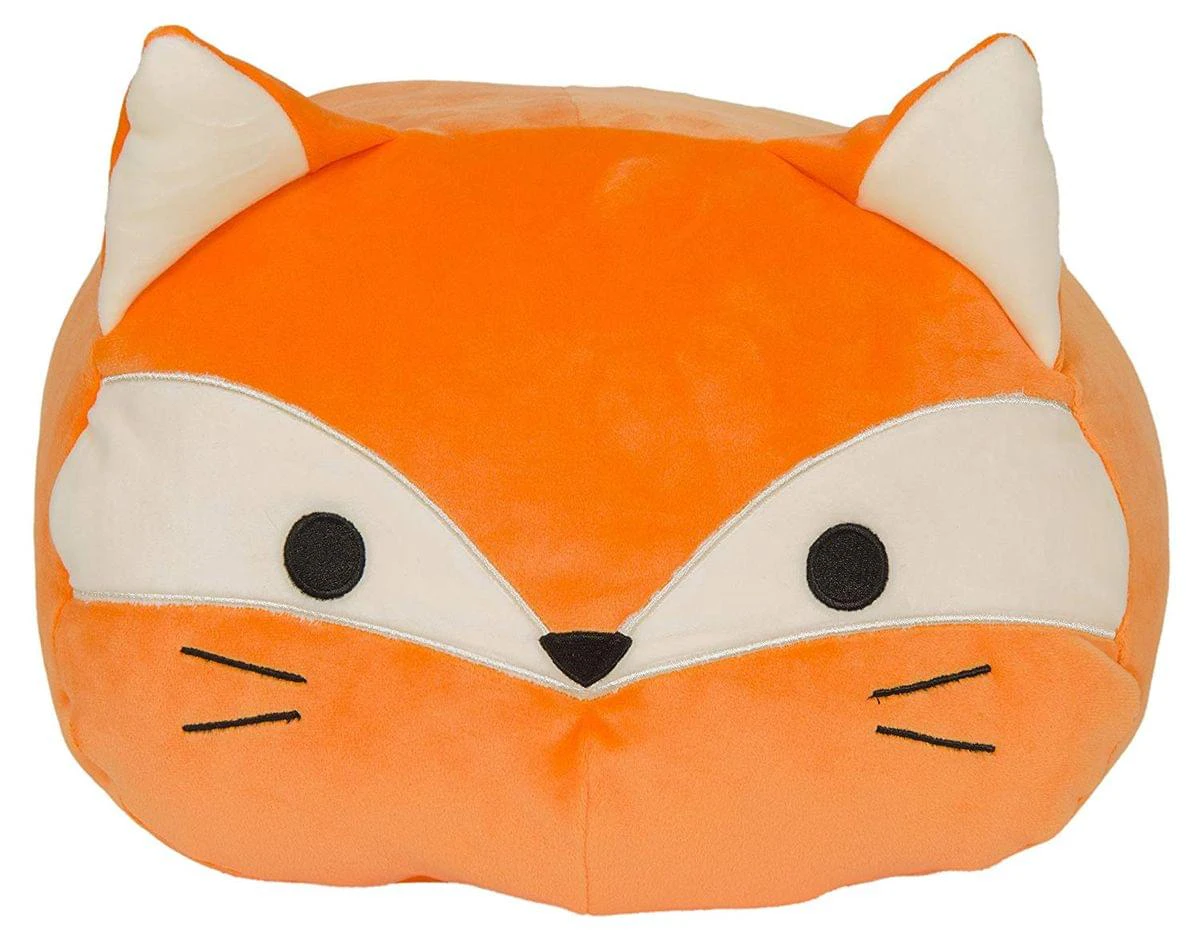 Squishmallow 12-Inch Stackable Squad Plush Pillow - James the Orange Fox