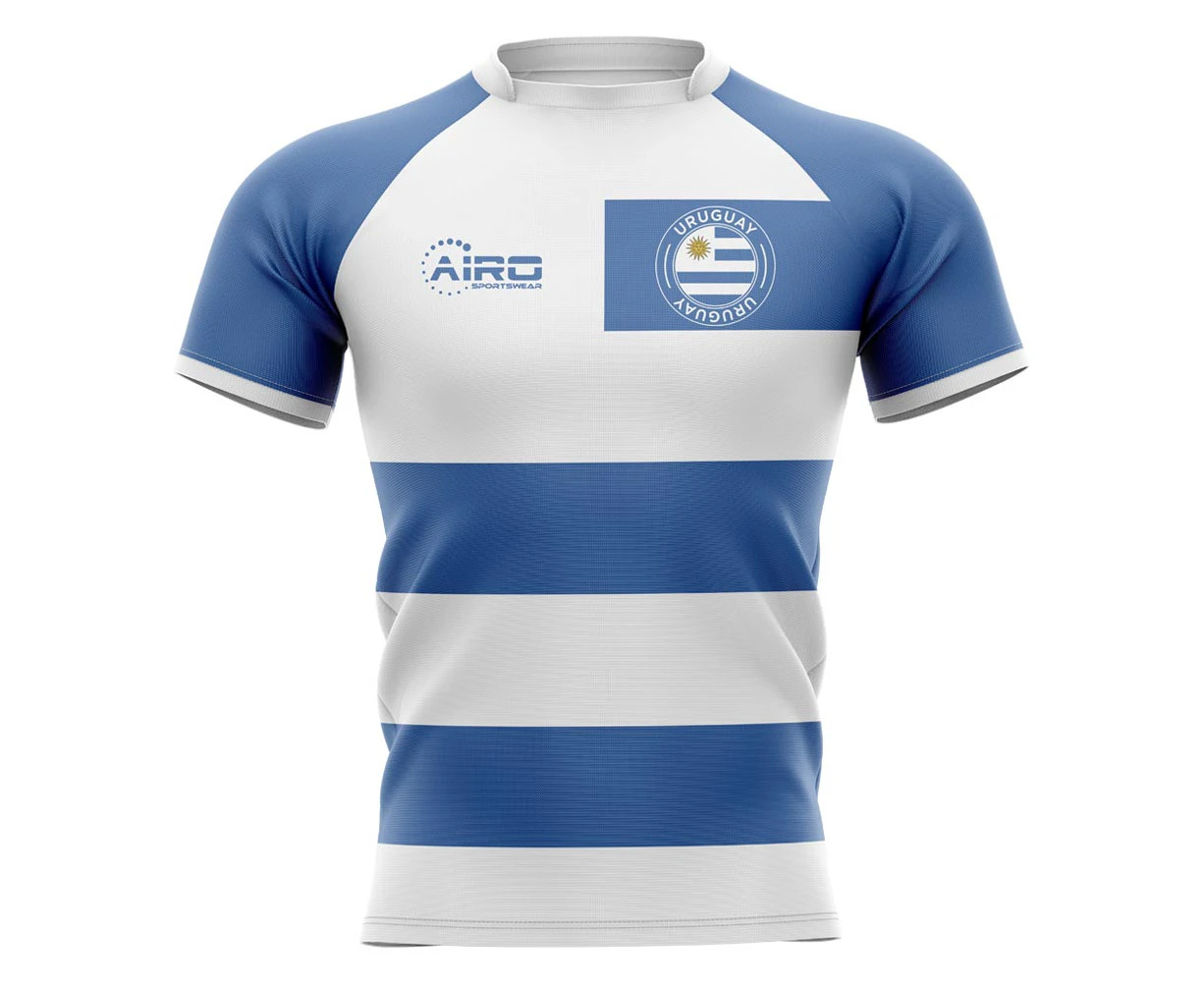 2023-2024 Uruguay Flag Concept Rugby Shirt - Kids