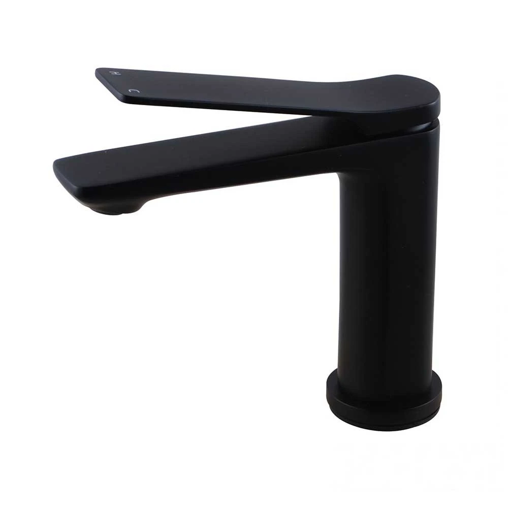 AQUAPERLA Rushy Basin Mixer - Black