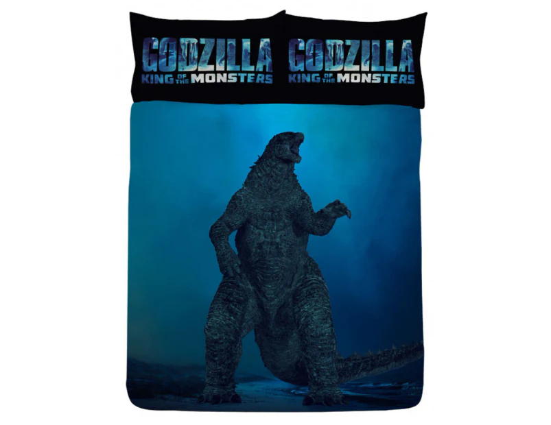 Godzilla Vs Ghidorah Double Duvet Cover Set