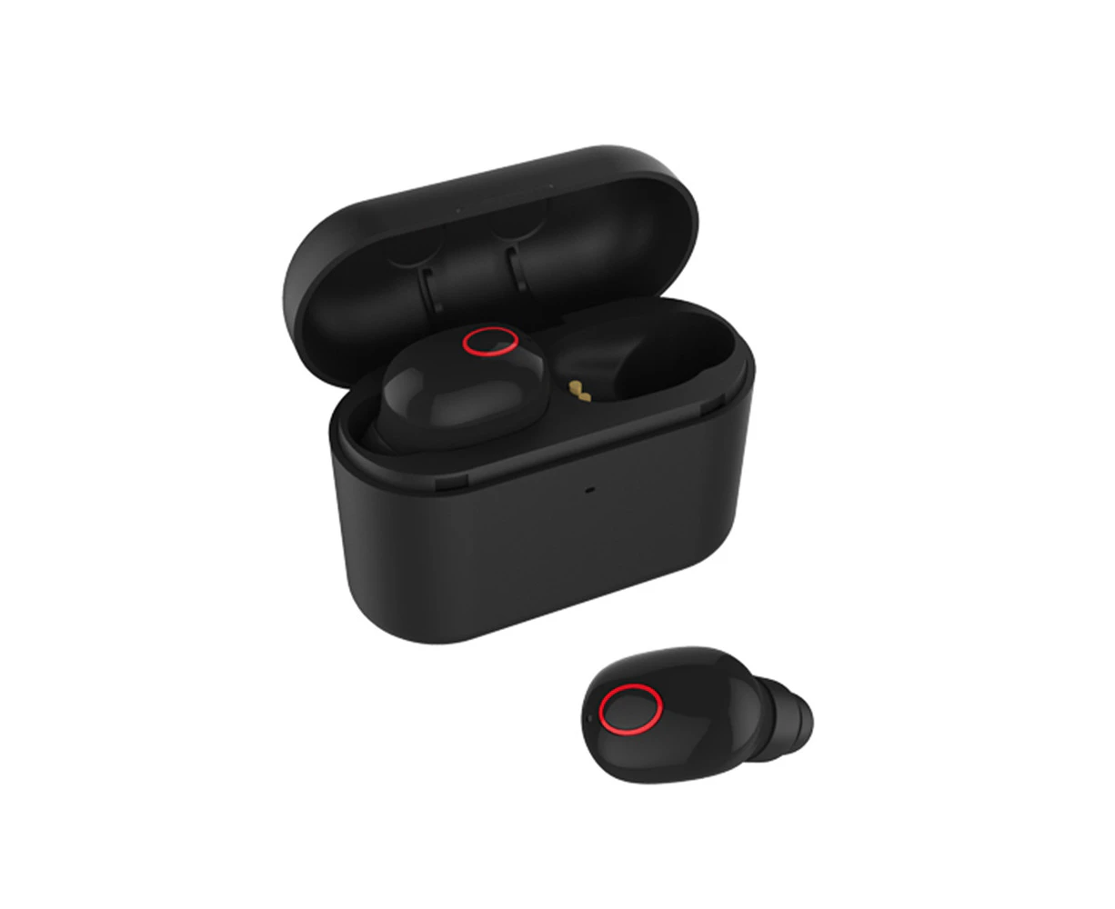 TWS T13 True Wireless Bluetooth In-ear Headphones - Black