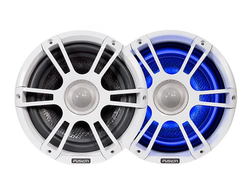 Fusion SG-FL88SPW 8.8" 330W Marine White Speakers w/ LED's