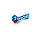 Bluetooth 6.5" Hoverboard Speaker LED Scooter Self Balancing [Colour: Blue-camouflage]