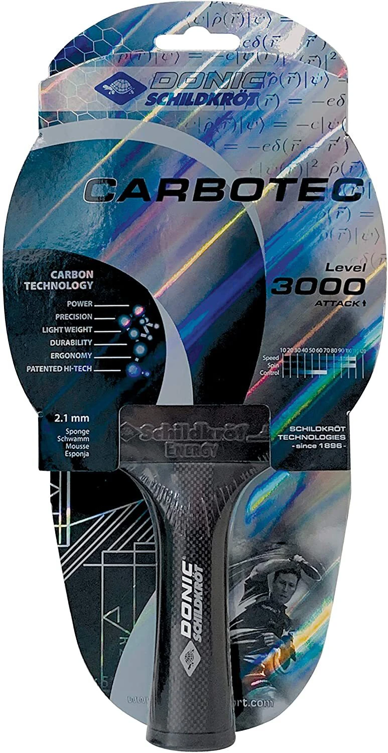 Donic Schildkrot Carbotec 3000 Table Tennis Bat