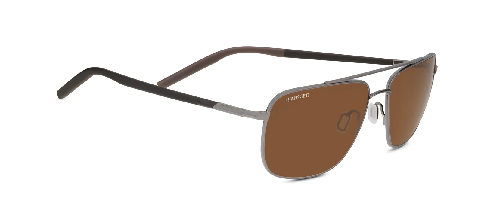 Serengeti Tellaro 8821 Shiny Gunmetal / Drivers Polarised Photochromic Lenses