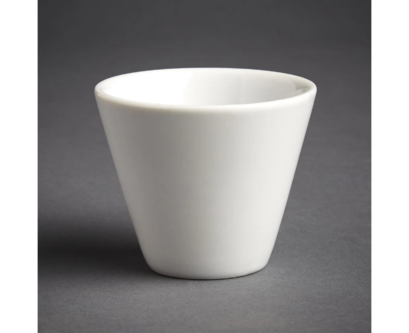 Olympia Conical Ramekin 110mm - White - Porcelain - Pack of 6