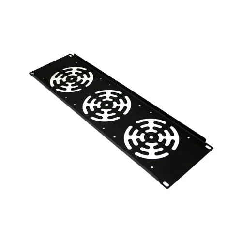 3U 3RU Steel Panel for 3 Cooling Fans for 19" 19 inch Rack System Server Cabinet