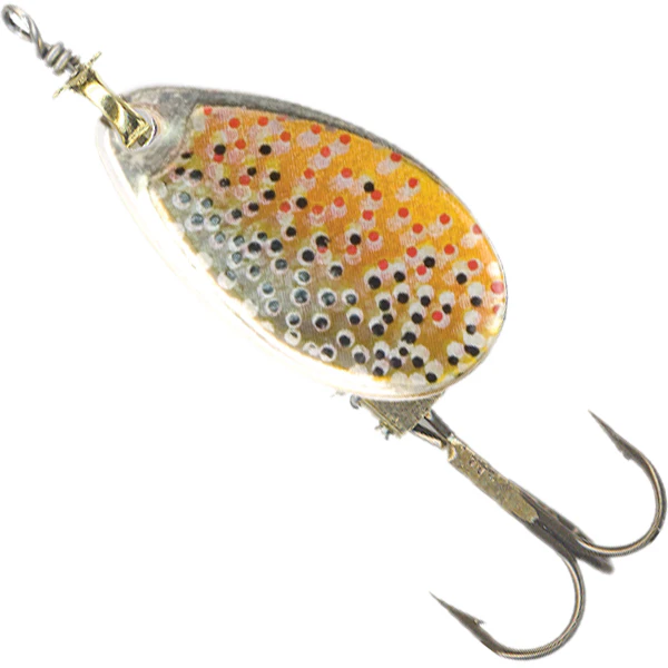 Celta #1 -2g Spinner - Gold Brown Trout