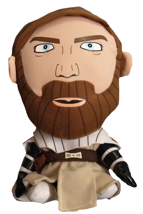 Comic Images Star Wars The Clone Wars Deformed Plush - Obi-Wan Kenobi