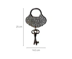 Vintage Cast Iron Welcome Wind Chime Keys