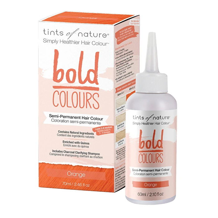 Tints of Nature Bold Colours (SemiPermanent Hair Colour) Orange 70ml