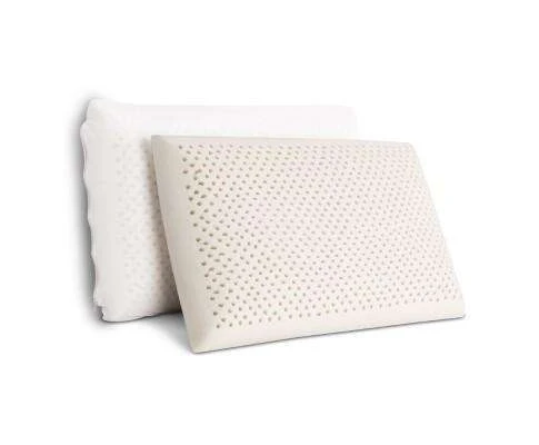 Giselle Set of Two Natural Latex Pillow