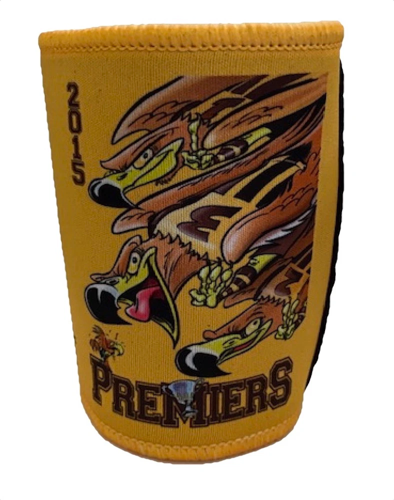 Hawks Premiers 2015 Mascot Paul Harvey Design Can Cooler Stubby Holder