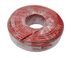 100m Red CAT6 Network Cable RCM Certified Ethernet LAN Lead SFTP Without Plugs