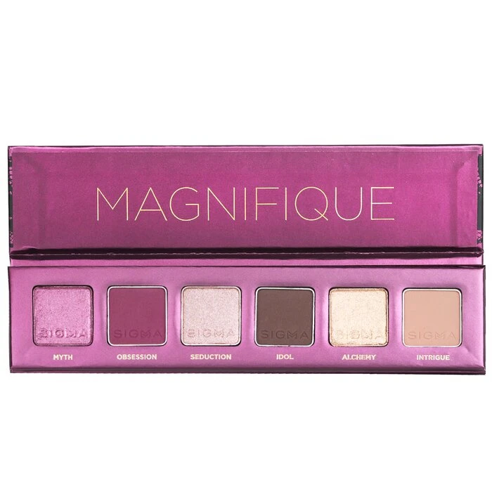 Sigma Beauty Magnifique Eyeshadow Palette (6x Eye Shadow + 1x Brush) -