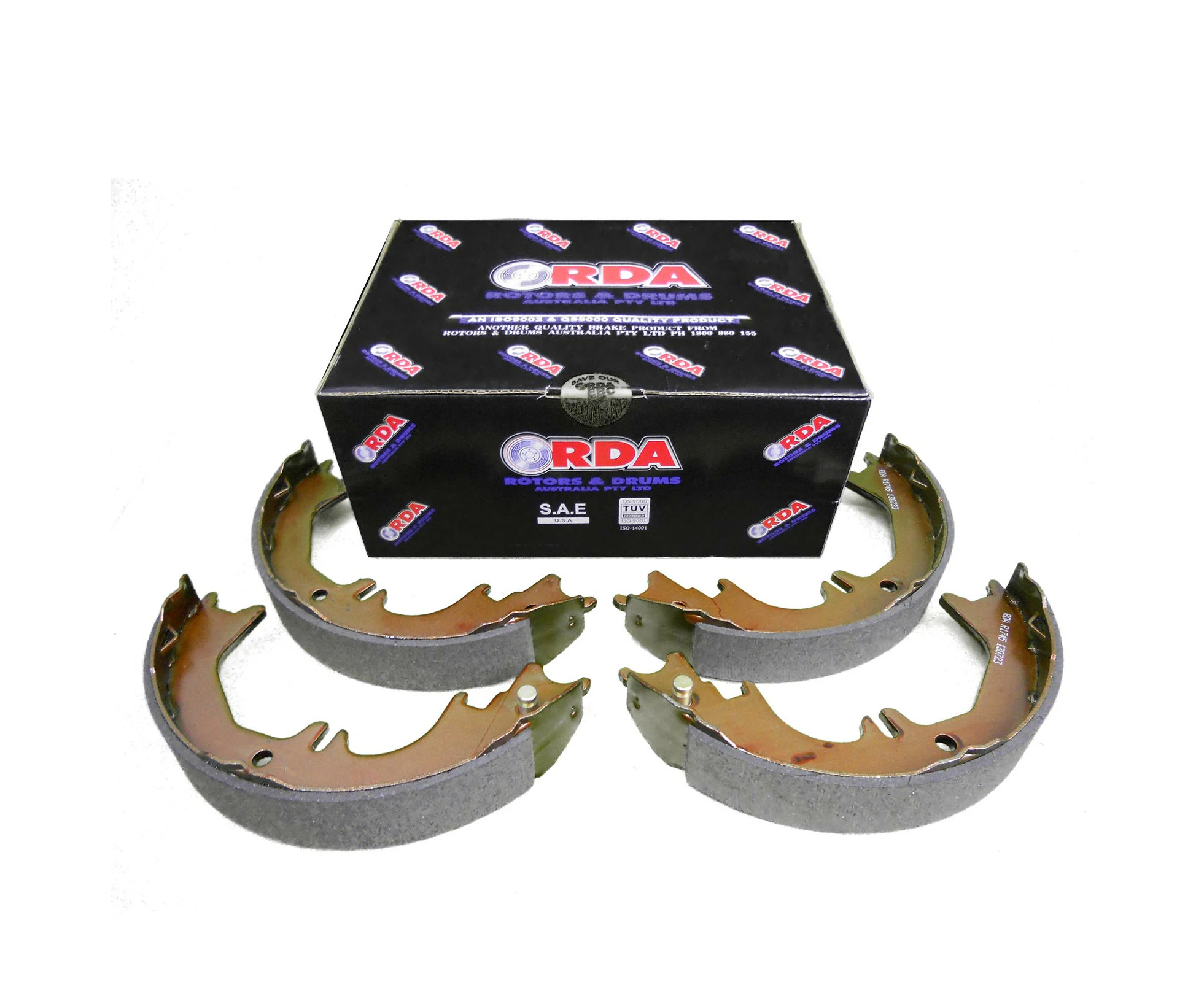 Rear Set RDA Brake Shoes for Toyota Celica RA23 RA28 1976 - 1977