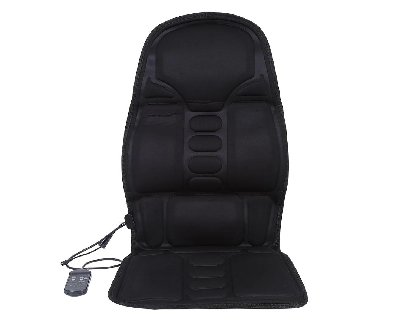 Heated Electric Car Neck Lumbar Full Body Massage Massager Seat Cushion Pad AU Plug