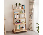 Solid Wood Five Shelf Bookcase/Showcase/Plant Stand/Rack