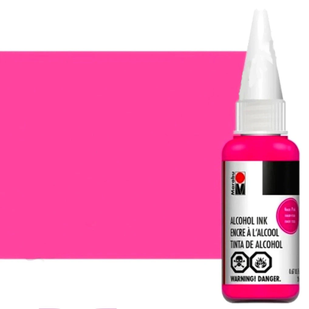 Marabu Alcohol Ink 20ml - Neon Pink