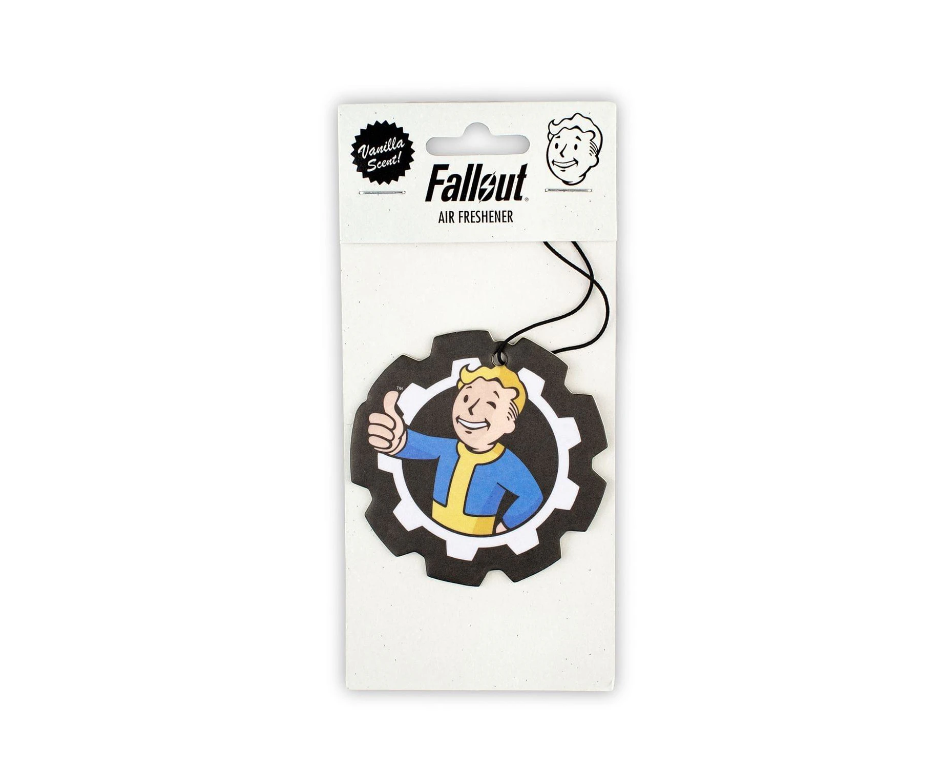 Fallout 4 Vault Boy Hanging Air Freshener for Cars and Closets | Vanilla Scent