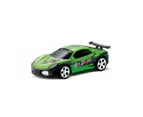 Mini RC Car in a Can Radio Remote Control Micro Racing Car (Green)