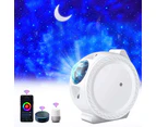 Wi-Fi Enabled LED Star Projector Night Light with Nebula Cloud