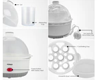 TODO 350W Egg Cooker Omelet Omelette 7 Cell Tray Electric Egg Maker - White