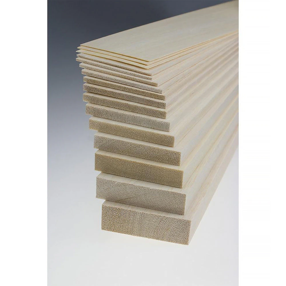 Balsa 0236 Sheet 1.0 x 100 x 915mm 1pc