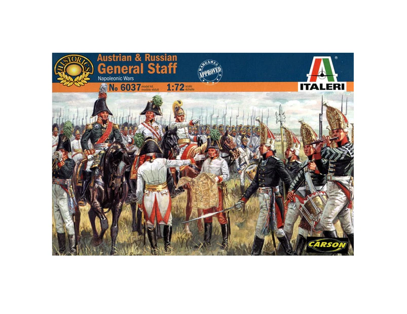 Italeri 1/72 Austrian and Russian General Staff  Napoleonic Wars