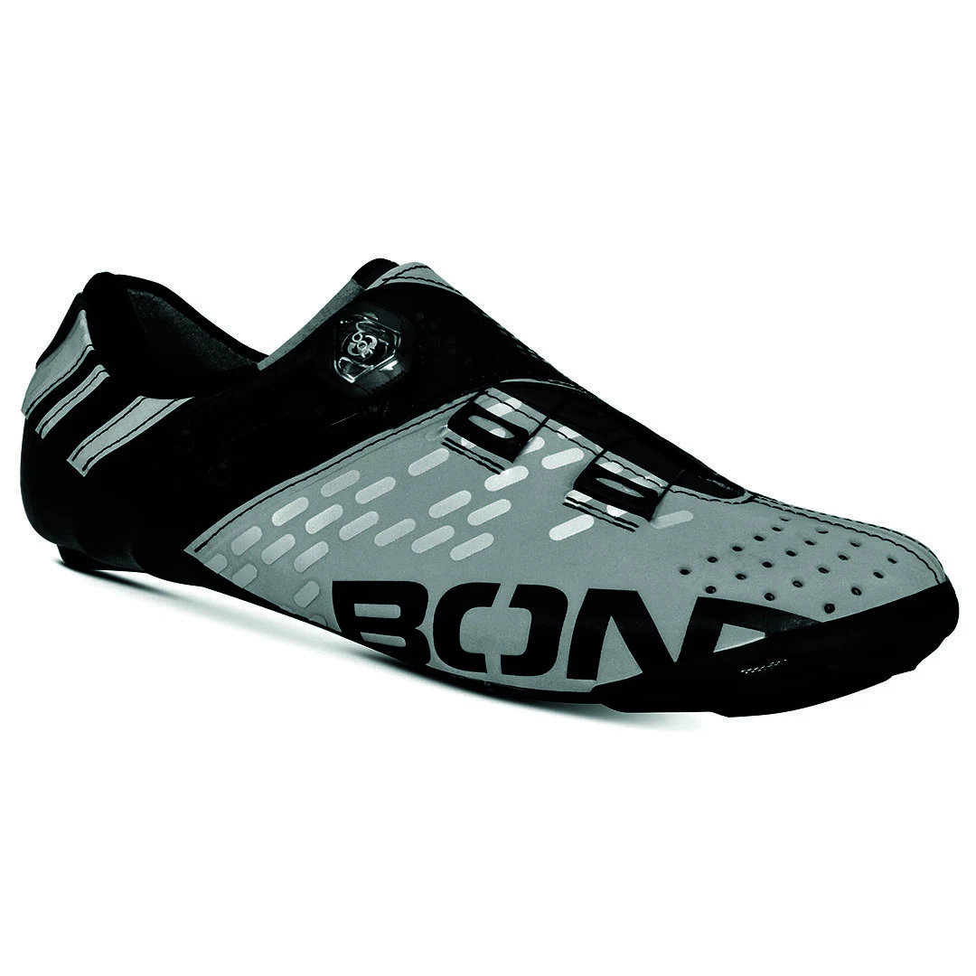 Bont Helix Reflex Road Cycling Shoe - Silver