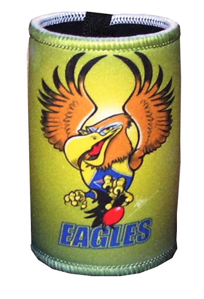 Eagles Mascot Paul Harvey Design Can Cooler Stubby Holder