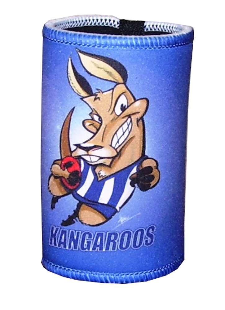 Kangaroos Mascot Paul Harvey Design Can Cooler Stubby Holder