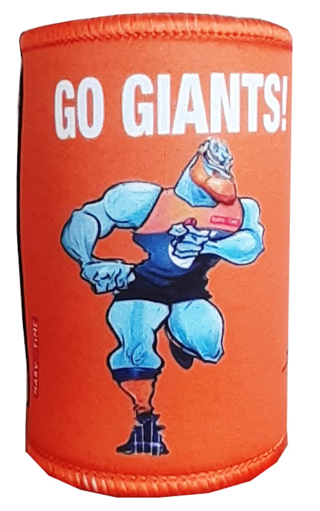 GWS Go Giants Mascot Paul Harvey Design Can Cooler Stubby Holder