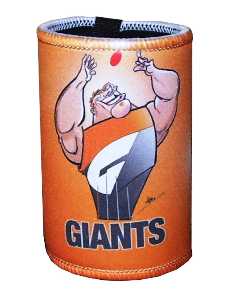 Giants Mascot Paul Harvey Design Can Cooler Stubby Holder